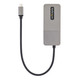 StarTech.com Adaptateur Multi-Moniteur USB-C 3 ports, Hub USB-C vers 3x DP 1.4 MST, Splitter 4K 60Hz DP pour PC, HDR, Câble Extra-Long - MST14CD123DP StarTech.com Adaptateur Multi-Moniteur USB-C 3 ports, Hub USB-C vers 3x DP 1.4 MST, Splitter 4K 60Hz DP pour PC, HDR, Câble Extra-Long - MST14CD123DP