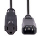 StarTech.com  câble électrique Noir 1 m Coupleur C14 NEMA 5-15R - 1415R-3F-POWER-CORD