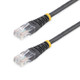StarTech.com 25 ft Black Molded Category 5e (350 MHz) UTP Patch Cable câble de réseau Noir 7,62 m - M45PATCH25BK