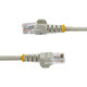 StarTech.com 25 ft Gray Snagless Category 5e (350 MHz) UTP Patch Cable câble de réseau Gris 7,62 m - 45PATCH25GR