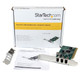 StarTech.com Carte Adaptateur PCI vers 4 Ports FireWire400 1394a 6 Broches - PCI1394MP