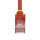 StarTech.com 25 ft Red Snagless Category 5e (350 MHz) UTP Patch Cable câble de réseau Rouge 7,62 m - 45PATCH25RD