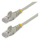StarTech.com Câble patch UTP Cat5e RJ45 de 30,5 cm - Cordon de connexion sans crochet - Gris - 45PATCH1GR
