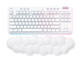 Logitech G  clavier Gaming RF sans fil + Bluetooth QWERTY Anglais Blanc - 920-010453