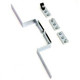Ergotron Power Strip Mounting Kit for Carts Gris - 60-590 Ergotron Power Strip Mounting Kit for Carts Gris - 60-590