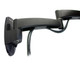 Ergotron 200 Series Dual Monitor Arm 55,9 cm (22") Mur Noir - 45-231-200