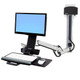 Ergotron StyleView Sit-Stand Combo Extender Argent Métal - 45-261-026