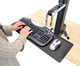 Ergotron Large Keyboard Tray for WorkFit-S Noir - 97-653