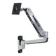 Ergotron LX Sit-Stand Wall Mount LCD Arm 106,7 cm (42") Mur Acier inoxydable - 45-353-026
