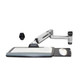 Ergotron LX Sit-Stand Wall Mount Keyboard Arm Acier inoxydable - 45-354-026