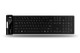 Adesso  clavier USB QWERTY Anglais américain Noir - AKB-232UB