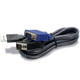 Trendnet 2.8m USB/VGA KVM câble kvm Noir 2,8 m - TK-CU10