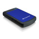 Transcend 1TB StoreJet 25H3 disque dur externe 1 To 5400 tr/min 2.5" Micro-USB B 3.2 Gen 1 (3.1 Gen 1) Noir, Bleu - TS1TSJ25H3B