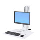 Ergotron WorkFit SR 61 cm (24") Bureau Blanc - 33-415-062