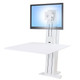 Ergotron WorkFit SR 61 cm (24") Bureau Blanc - 33-415-062