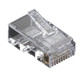 Black Box 100x Value Line Cat5e Transparent - C5E-MP-U-100PAK