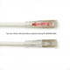 Black Box 10ft Cat5e FTP câble de réseau Blanc 3 m F/UTP (FTP) - C5EPC70S-WH-10