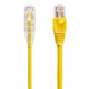 Black Box  câble de réseau Jaune 0,3 m Cat6 U/UTP (UTP) - C6PC28-YL-01