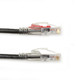 Black Box Cat6 2.1m UTP câble de réseau Noir 2,1 m U/UTP (UTP) - C6PC80-BK-07