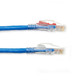 Black Box Cat6 1.5m UTP câble de réseau Bleu 1,5 m U/UTP (UTP) - C6PC80-BL-05