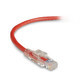 Black Box TAA GigaTrue 3 CAT6 15ft câble de réseau Rouge 4,5 m U/UTP (UTP) - C6PC80-RD-15