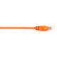 Black Box  câble de réseau Orange 0,6 m Cat5e U/UTP (UTP) - CAT5EPC-002-OR