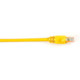 Black Box CAT5e Value Line, 2-ft câble de réseau Jaune 0,6 m U/UTP (UTP) - CAT5EPC-002-YL