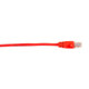 Black Box 0.3m Cat6 câble de réseau Rouge 0,3 m - CAT6PC-001-RD