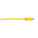 Black Box  câble de réseau Jaune 0,6 m Cat6 U/UTP (UTP) - CAT6PC-002-YL