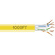 Black Box  câble de réseau Jaune 304,8 m Cat6 - EYN872A-PB-1000