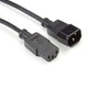 Black Box  câble électrique Noir 1,8 m Coupleur C13 Coupleur C14 - EPXR14