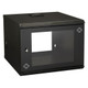 Black Box  étagère 8U Rack monté sur le mur Noir - RM2412A