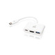 iogear  adaptateur graphique USB 3840 x 2160 pixels Blanc - GUC3C3H iogear  adaptateur graphique USB 3840 x 2160 pixels Blanc - GUC3C3H