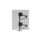 Ergotron LX Series LX Dual Stacking Arm Tall Pole 101,6 cm (40") Bureau Aluminium - 45-549-026