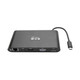 Tripp Lite  station d'accueil USB 3.2 Gen 2 (3.1 Gen 2) Type-C - U442-DOCK1-B