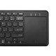 Adesso  clavier Bureau RF sans fil QWERTY Anglais américain Noir - WKB-4050UB