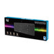 Adesso  clavier Bureau RF sans fil QWERTY Anglais américain Noir - WKB-4050UB