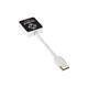 Black Box  câble vidéo et adaptateur HDMI Type A (Standard) DisplayPort Noir, Blanc - VA-HDMI-DP