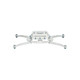 Premier Mounts  support pour projecteurs Plafond Blanc - PDS-PLUS-W