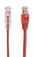 Black Box CAT6A 1.5m câble de réseau Rouge 1,5 m U/UTP (UTP) - C6APC28-RD-05