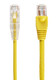 Black Box CAT6 0.6m câble de réseau Jaune 0,6 m U/UTP (UTP) - C6PC28-YL-02