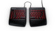Kinesis Freestyle Edge RGB clavier Gaming USB QWERTY Noir - KB975-RED