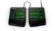 Kinesis Freestyle Edge RGB clavier Gaming USB QWERTY Noir - KB975-RED