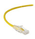 Black Box CAT6A 3m câble de réseau Jaune U/UTP (UTP) - C6APC28-YL-10