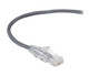 Black Box CAT6 6m câble de réseau Gris U/UTP (UTP) - C6PC28-GY-20