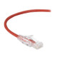 Black Box CAT6 0.9m câble de réseau Rouge 0,9 m U/UTP (UTP) - C6PC28-RD-03