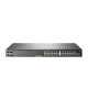 HPE Aruba Networking Aruba 2930F 24G PoE+ 4SFP+ Géré L3 Gigabit Ethernet (10/100/1000) Connexion Ethernet, supportant l'alimentation via ce port (PoE) 1U Gris - JL255A#B2B