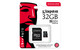 Kingston Technology Carte 32GB microSDHC Industrielle C10 A1 pSLC + adaptateur SD - SDCIT2/32GB