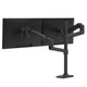 Ergotron LX Series LX Dual Stacking Arm, Tall Pole, Matte Black 101,6 cm (40") Bureau Noir - 45-509-224