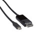 Black Box  câble vidéo et adaptateur 1,8 m USB Type-C DisplayPort Noir - VA-USBC31-DP12-006